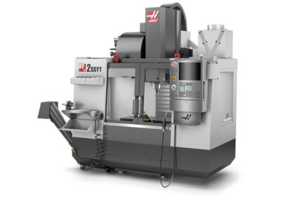 Alt text: HAAS VF-2SSYT high-speed CNC vertical machining center at Essex Bay Engineering