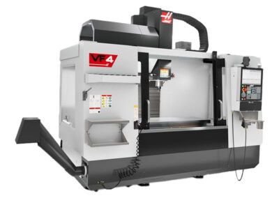 HAAS VF-4 CNC vertical machining center at Essex Bay Engineering