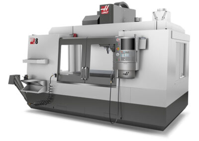 HAAS VF-8 large-format CNC vertical machining center at Essex Bay Engineering